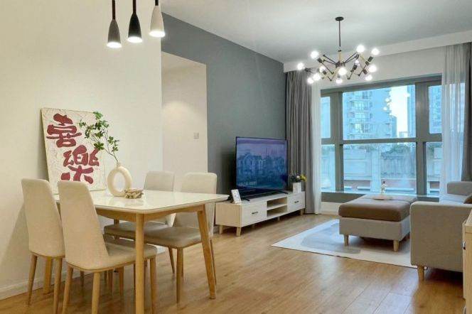 Top Compound+Jing AnTemple+ Modern&Spacious&Bright 1Bdr 1Bath Apt+Free Club