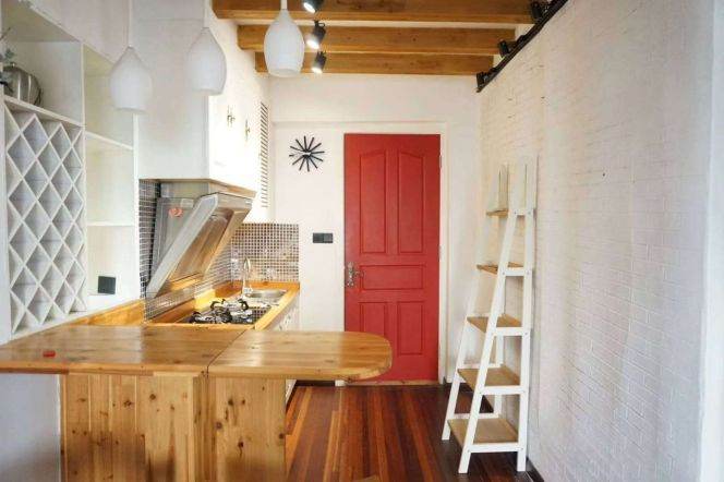 Nice Bright 1BR APT Wall heating Shanghai Library 8.2k