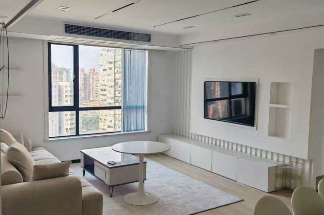   Prime Jing'an Apt. | 135㎡ 3BR w/ Floor Heating | 13.5K/Month!