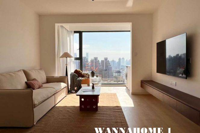 New&Really Bright&Spacious 2Bdrs 2Baths/Su Zhou Creek/L11/13 Long De Rd/Nice Compound