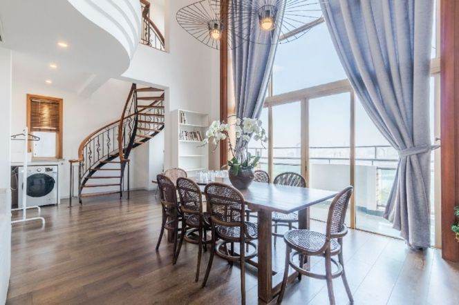 260㎡ 5BR 3BA Penthouse w/Terrace+Park Views/Century Park