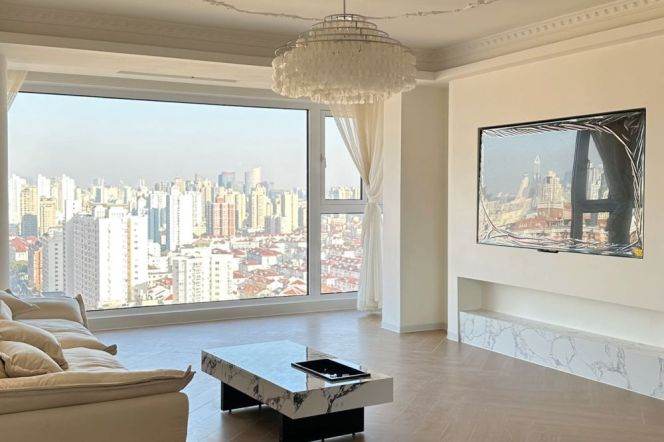 Huge 3brs&3baths with perfect high rise near Zhaojiabang Road