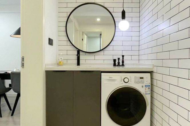 Modern&Spacious&Really Bright&Well-Designed Elevator 1Bdr 1Bath Apt+Jing An Temple