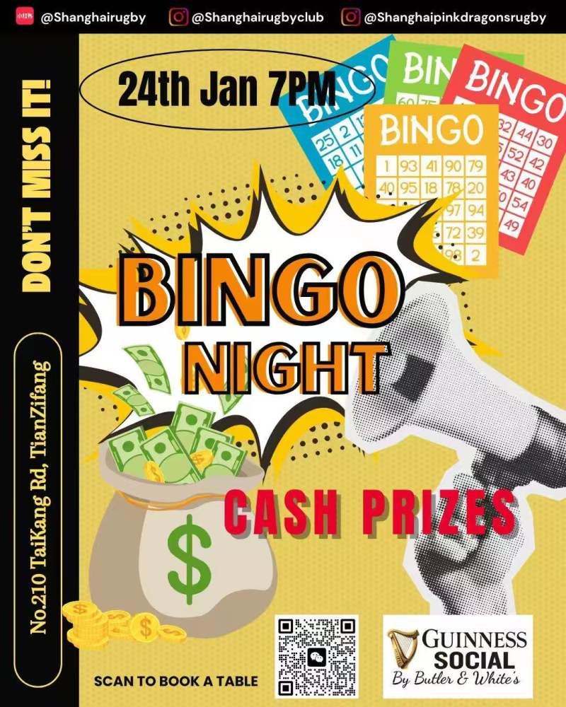 Bingo Night at Guinness Social