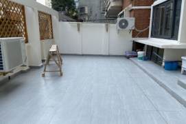 big terrace,2Br,2baths,west nanjing Rd.historic building