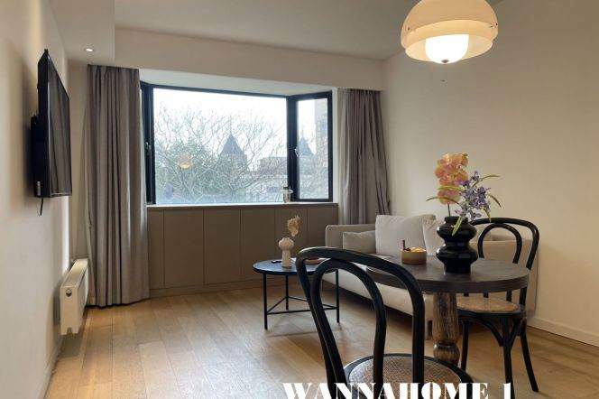 Modern&Spacious&Good Quality 1Bdr 1Bath Apt/Jing'an Temple/Enough Storage/Greenery View