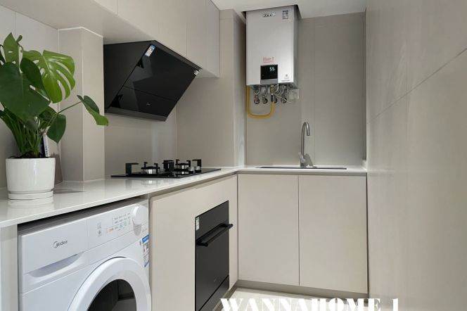 Large Balcony+Modern&New&Bright 1Bdr 1Bath Apt+Zhong Shan Park+Nice View+Top Compound