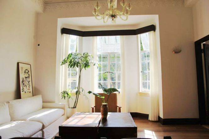 Beautiful green view 1br with good lighting near Shanghai Library