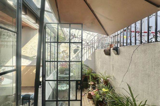 Good lighting 2brs with garden near Shanghai Library