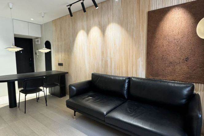 Modern 1BR + Heating  | Changping rd L7 & Changshou rd metro L7/13