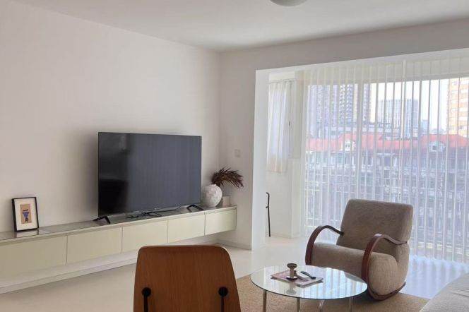 modern 2brs floor heating open balcony modern furniture near line 9 and SML Tianzifang