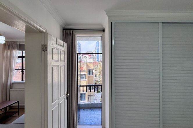 1Bdr 1Bath Apt/Modern /L1/7 Changshu Rd/L10 shanghai library/open balcony/stairs