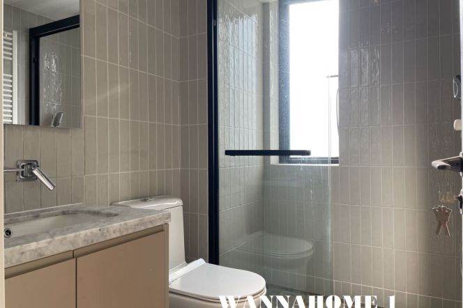 Modern&Spacious&Good Quality 1Bdr 1Bath Apt/Jing'an Temple/Enough Storage/Greenery View