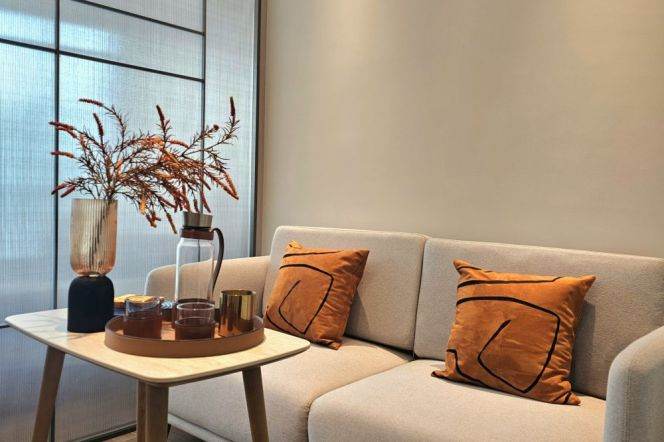 1br studio Service Apt Near Gaoqing Rd(Line 6)