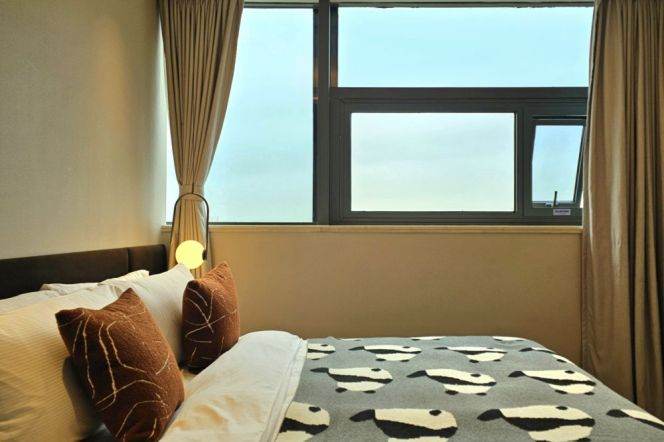 1br service apt in Jing'an District Near Zhongxing Rd (Line 8)