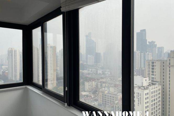 Modern&Spacious&Bright 2Bdrs 1Bath+L7 Chang Ping Rd+Super Large Balcony+Awesome View