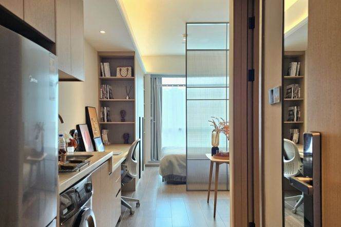 1br studio Service Apt Near Gaoqing Rd(Line 6)