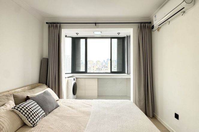 Good view/spacious 1BR 1LR+Study/double south,Caoyang rd@L11/14/3/4