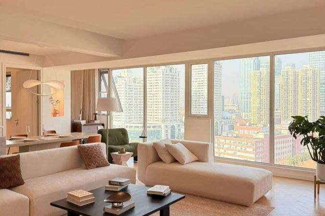 Perfect view&Spacious 3brs&2baths on South Shaanxi Road