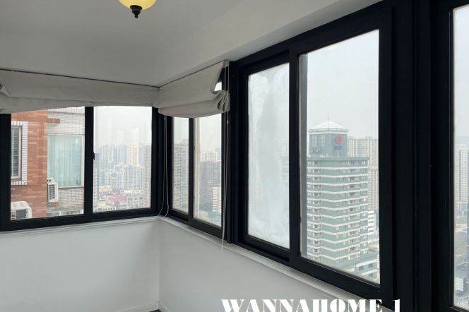 Modern&Spacious&Bright 2Bdrs 1Bath+L7 Chang Ping Rd+Super Large Balcony+Awesome View