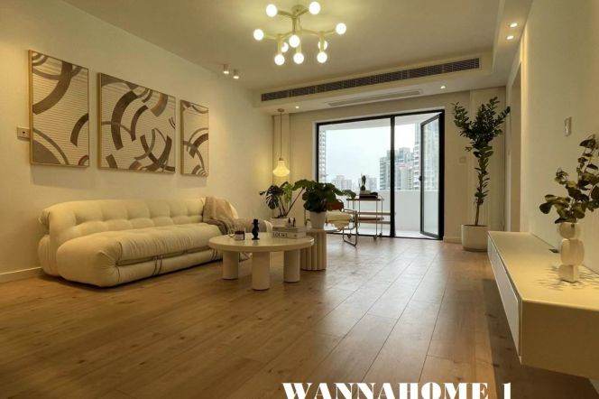 Nice Open Balcony+Spacious&Bright 2Bdrs 1Bath Apt+Good View+Security+Jing An Temple