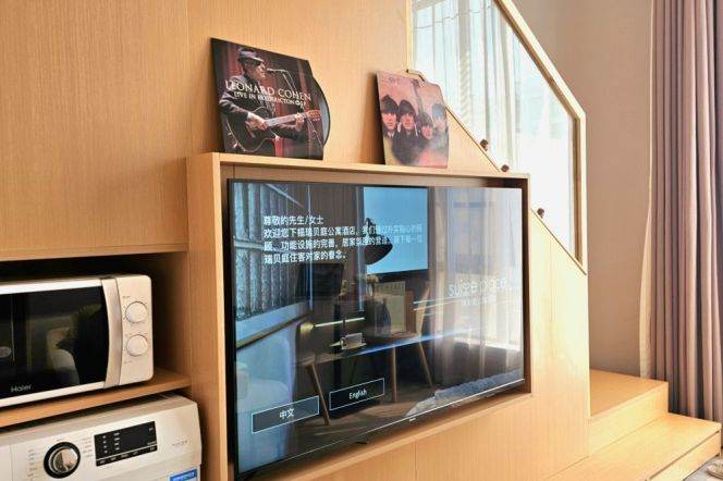 1br Loft service apt Near Hongmei Rd Station (Line 12)