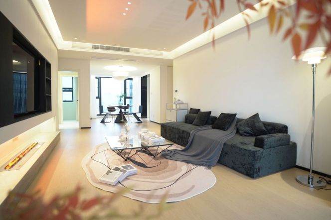 Morden 2brs with river and floor heating in  beside beautiful Huang pu river