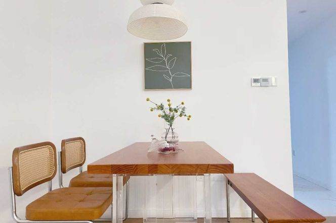 High floor/separate living room/floor heating/bright 1br 2lr,Wuding rd@L14