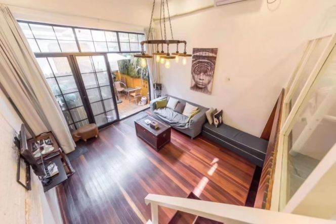 Nice yard 1Br/1Lr/1Bt apt nr South shanxi rd,M1/10/12