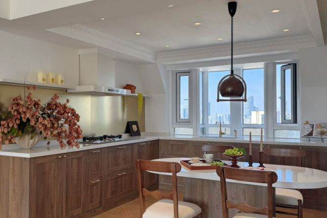 modern 3brs floor heating nice view modern furniture in Xintiandi 30K