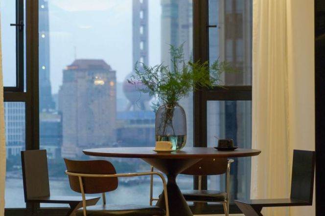 Morden 2brs with river and floor heating in  beside beautiful Huang pu river