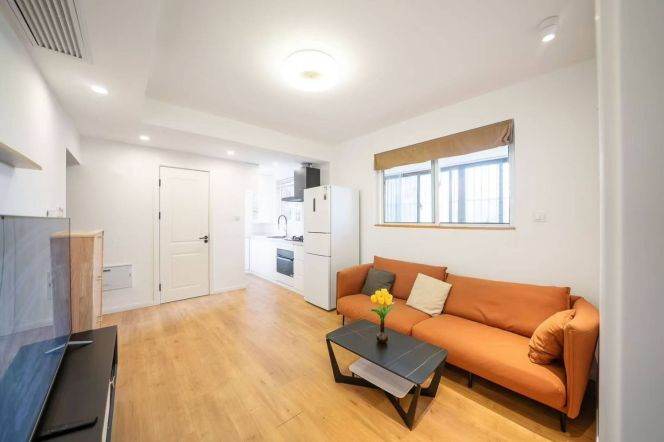 (w)nanjing rd floor heat/elevator 1BR/big living room@L2/12/13