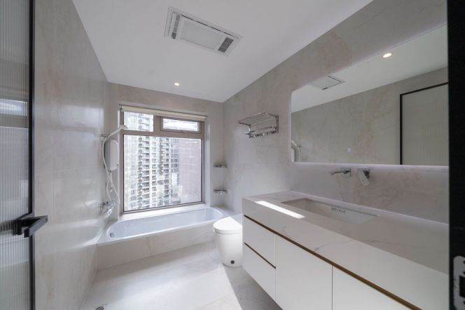 Morden 2brs with floor heating in Lujiazui