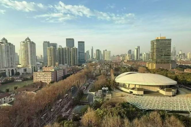 Wutong District, panoramic view apartment in Hengfu Style District, super large open-plan layout