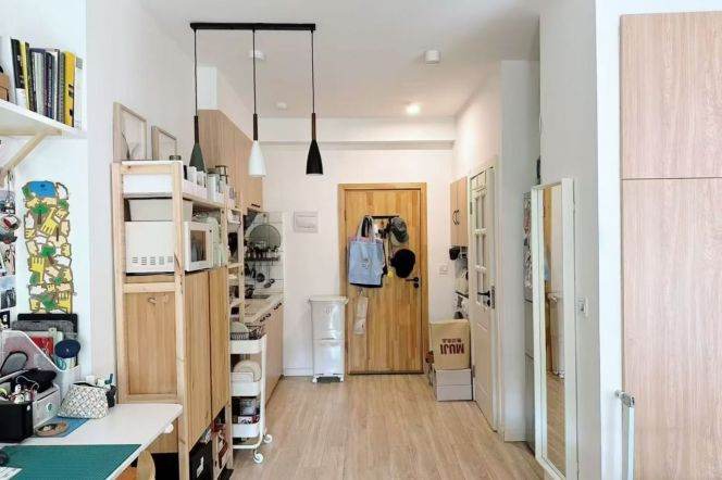 High ceiling 1Br/1Lr/1Bt apt nr dapuqiao,M9