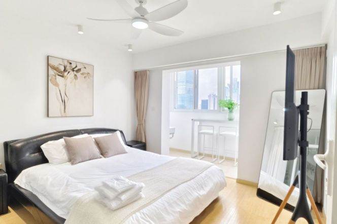 3brs near L1/L10/L12 south shaanxi rd station+elevator