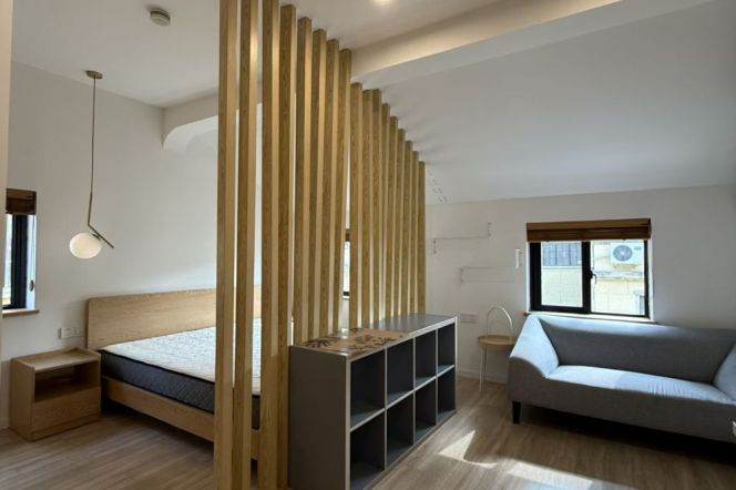 High ceiling 1Br/1Lr/1Bt apt nr dapuqiao,M9