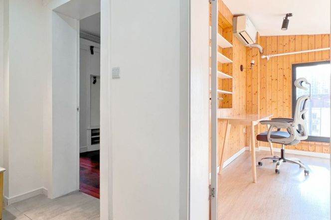 2 brs near L2/L7 jing'an temple station+elevator