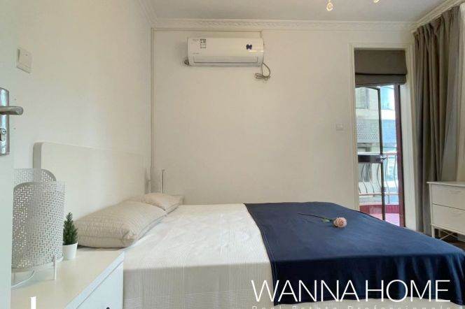 Spacious&Modern&Bright 2Bdrs 1Bath Apt+L2/11 Jiang Su Rd+Large Closet+2 Open Balconies