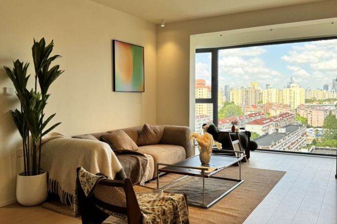 Simple & Beautiful 3Br change to Spacious 1Br+ Scenic windows | Zhongshan Park & Changfeng Park Mt