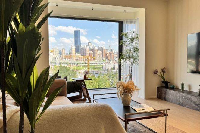 Simple & Beautiful 3Br change to Spacious 1Br+ Scenic windows | Zhongshan Park & Changfeng Park Mt