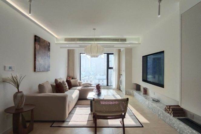 Elevator 3BR-Changde Road-3 minutes to Changshou Road, Line 7/13