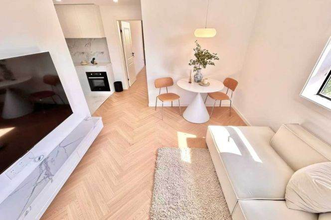  Bright 1br with floor heating Nr Shanghai Library L10&11