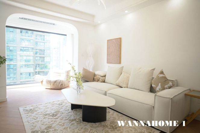 Awesome View+New&Modern&Spacious 2Brs 2Baths Apt+L3/4/7 Zhen Ping Rd+Great Compound