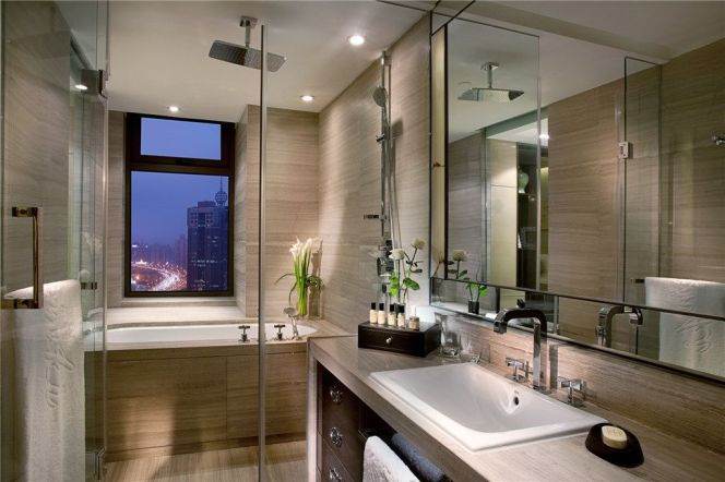 Luxury five-star 1br serviced apt in Jing'an nr L2,12,13