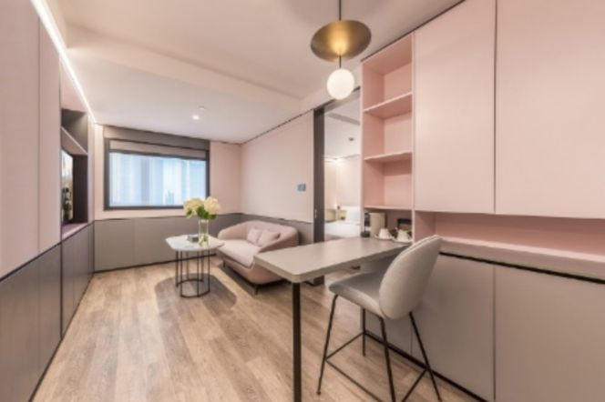 Elevator 1BR-Jiaotong university-Serviced Apartment-Short-term Rentals-Shanghai Swimming Center