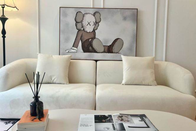 Cozy 1Br w. C/A&Oven fully furnished 