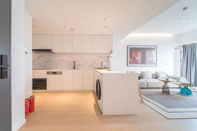 modern big 2brs floor heating modern furniture in Xintiandi line 1,10,13,14 