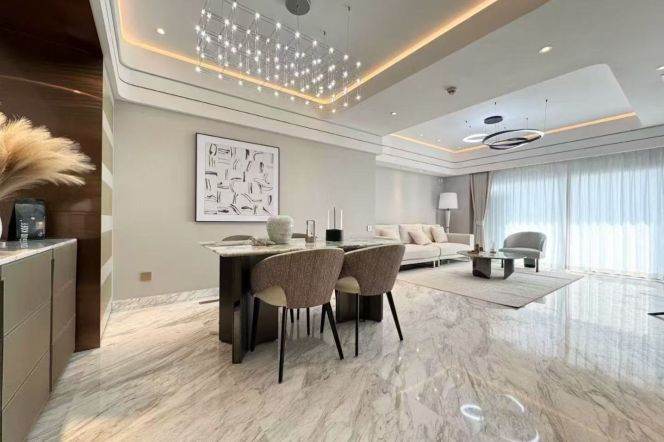very modern big 2brs plus study with balcony near Huang pu river 21K