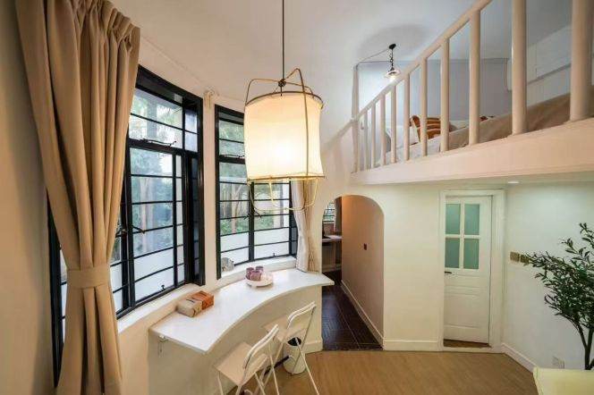 Full furnished 1br/1Living & loft @Changshu Rd & Line 1/7